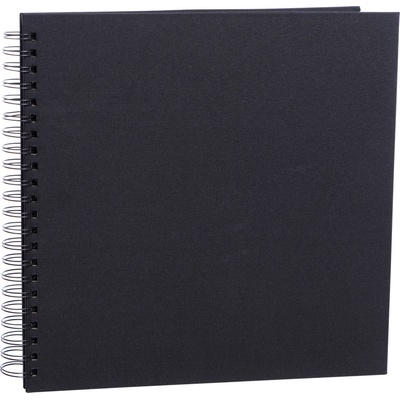 Focus Base Line Canvas Wire-O 30x30 Black w. Black Sheets