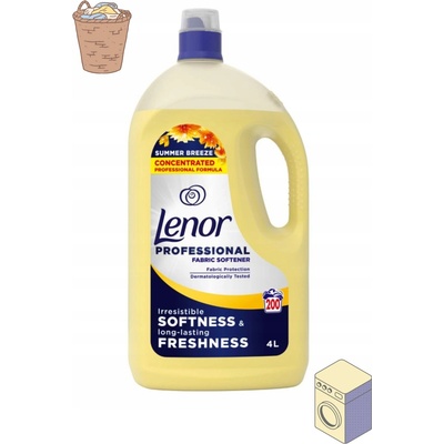 Lenor Professional Summer Breeze aviváž 4 l 200 PD