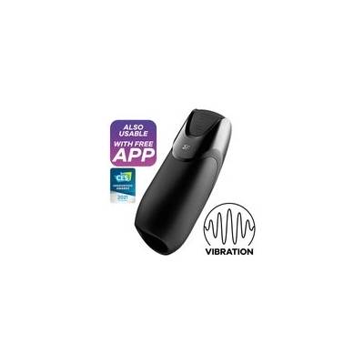 Satisfyer Men Vibration+ Connect App Black (P24091)