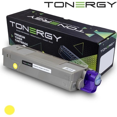 Compatible съвместима Тонер Касета Compatible Toner Cartridge OKI 44315301 Yellow, 6k (TONERGY-OKI-C610-Y)