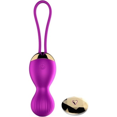 Kegel Balls Purple nabíjateľné vibračné guličky