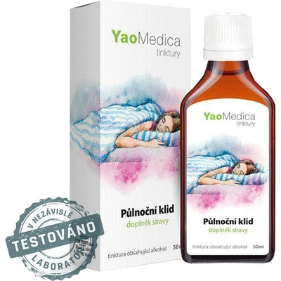 YaoMedica Polnočný pokoj Te Xiao Zao Ren An Mian Wan tinktúra z čínskych bylín 50 ml