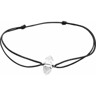 JSB Bijoux Křišťál na šňůrce 92500529cr (Ag925/1000, 1,04 g)