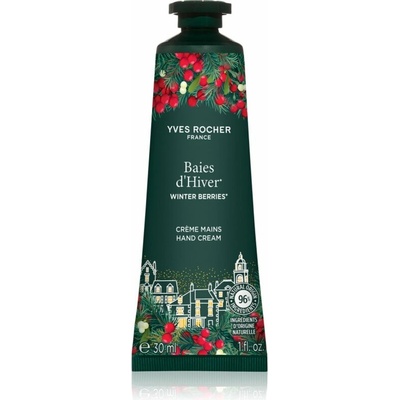 Yves Rocher Winter Berries hydratační krém na ruce 30 ml