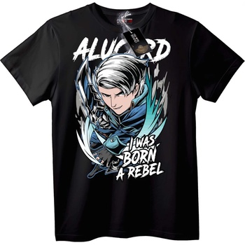 NOONEBRAND Тениска Alucard Rebel - 2XL, Black