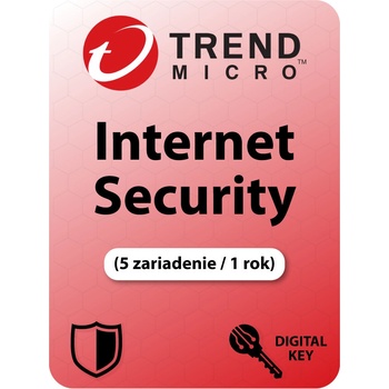Trend Micro Internet Security 5 lic. 12 mes.