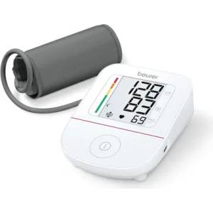 Beurer Апарат за кръвно налягане, Beurer BM 23 upper arm blood pressure monitor, Cuff fit check, Arrhythmia detection, Risk indicator, Scan & Save, (60493_BEU)