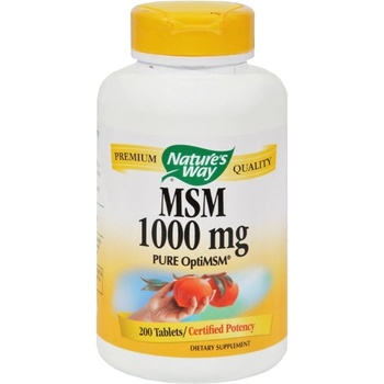 Image 1 of Nature's Way MSM 1000 mg [200 Таблетки]