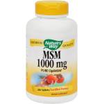 Nature's Way MSM 1000 mg [200 Таблетки]