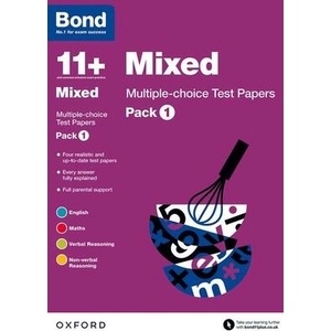 Bond 11+: Mixed: Multiple-choice Test Papers | Alison Primrose, Andrew Baines, Sarah Lindsay, Frances Down (ISBN: 9780192740816)