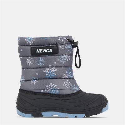 Детски обувки Nevica Unisex Kids' Explorer Mid/High Snow Boots - Blue