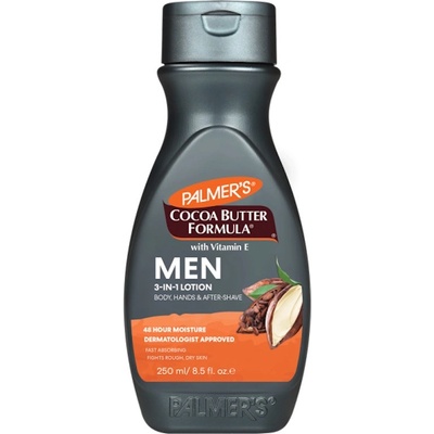 Palmer's Мъжки лосион за тяло и лице 3 в 1, 250 ml