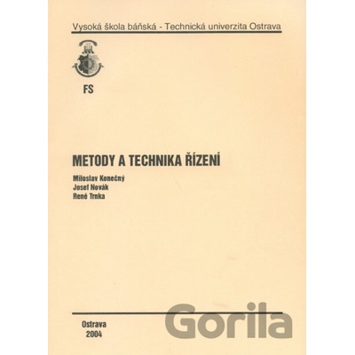 Metody a technika řízení - Miroslav Konečný
