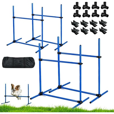 PawHut Agility sada pro psy s překážkami a přepravní taškou