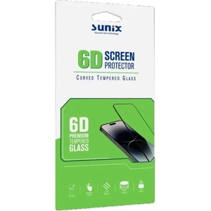 Sunix Тънък Стъклен Протектор за iPhone 16 Pro, Sunix 6D Thin Glass, Прозрачен (6D117)