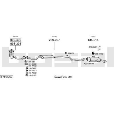 BOSAL 916-519
