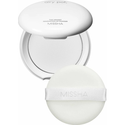 Missha Airy Pot Pressed Powder Voděodolný kompaktní pudr Translucent 5 g