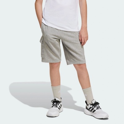 adidas šortky Essentials Cargo kids černá šedá