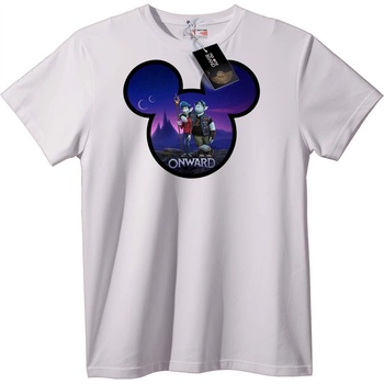 NOONEBRAND Тениска Onward Mickey Mouse - 7XL, White
