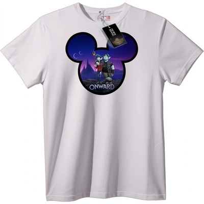 NOONEBRAND Тениска Onward Mickey Mouse - 7XL, White
