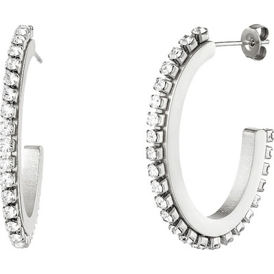 Ornamenti Zirconia Oval silver OOR150051