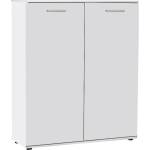 TopMebel Двукрилен шкаф за обувки Ultra TopMebel за 2 чифта в бял цвят 91x35x108cm