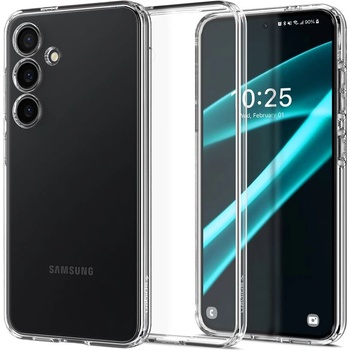 Spigen Liquid Crystal Case - тънък силиконов (TPU) калъф за Samsung Galaxy S24 Plus (прозрачен)