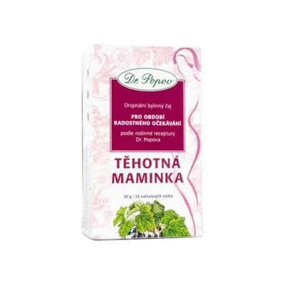 Dr. Popov Čaj Těhotná maminka 20 x 1,5 g