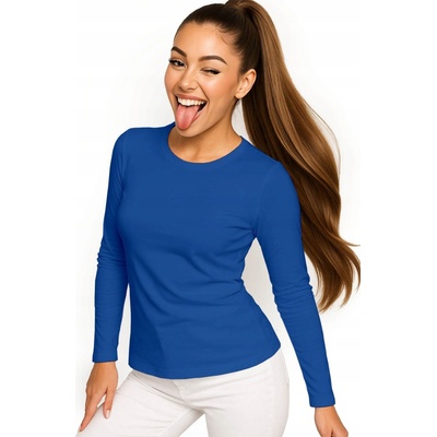 DÁMSKA BLÚZKA LONGSLEEVE PRILIEHAVÉ MÓDNE TRIČKO S DLHÝM RUKÁVOM