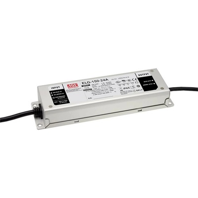 MEAN WELL ELG-150-24AB-3Y LED driver konstantní napětí 150 W 3.2 - 6.25 A 21.6 - 26.4 V/DC stmívací funkce 3v1 , montáž