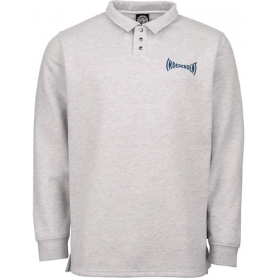 Independent mikina Span Polo Crew Athletic Heather