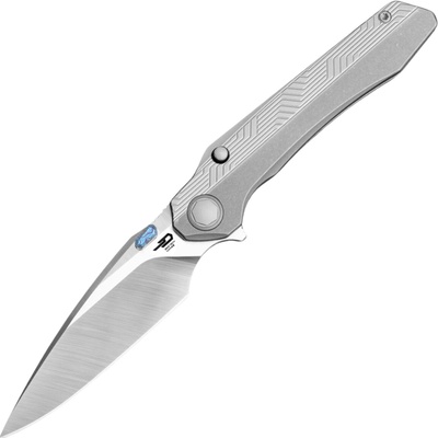 BESTECH WET NELLIE Magnacut machine satin with Stonewashed Titanium handle BT2505E