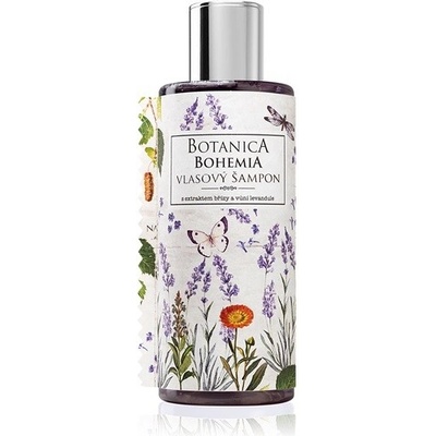Bohemia Gifts & Cosmetics Botanica Levanduľa s extraktom brezy šampón na vlasy 200 ml