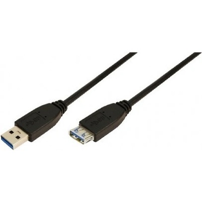 Logilink CU0041 USB 3.0, AM to AF, 1m, černý