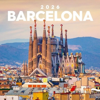 NOTIQUE Poznámkový Barcelona 30 x 30 cm 2026