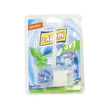 Larrin WC blok modrý/bílý komplet Ledová svěžest 40 g