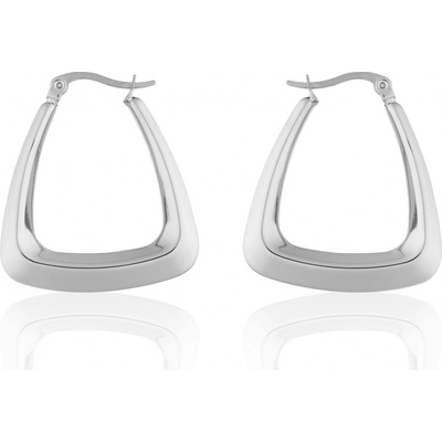 Franco Bene Simple náušnice s propínacím zapínáním stříbrné 459