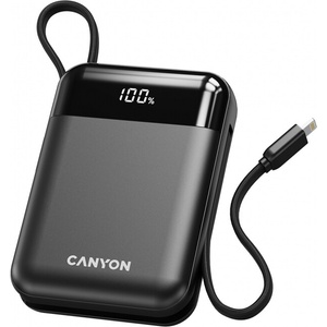 CANYON power bank OnPower 104 10000mAh Black (CNS-CPB104B) - cybertrade