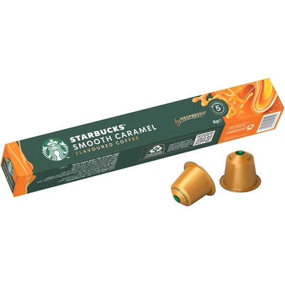 Starbucks by NESPRESSO Smooth Caramel Flavoured Coffee kávové kapsle 10 kapslí – Zboží Dáma