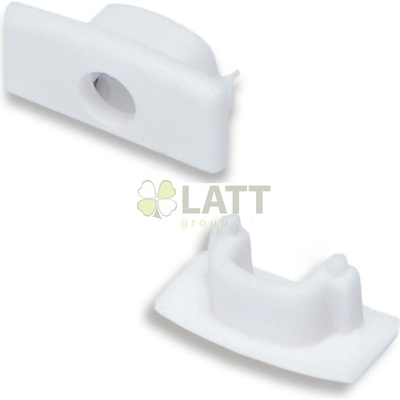 Berge Koncovky profilů BRG-24 2 ks bílé