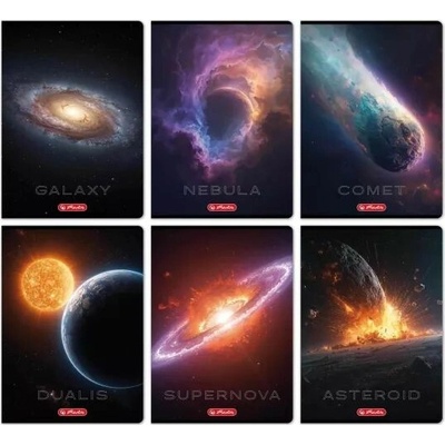 Cosmos štvorčekový zošit A4