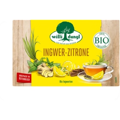 Willi Dungl Био чай от джинджифил с лимон - 36 г