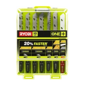 Ryobi RAK10JSBWM 10ti dílná sada pilových plátků pro přímočaré pily