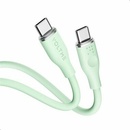 Voltme C2024 Powerlink Moss USB-C/ USB-C, 1m, zelený