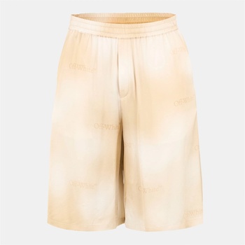 OFF WHITE Анцуг OFF WHITE Men's Closed Cuff Fleece Joggers - Beige/White