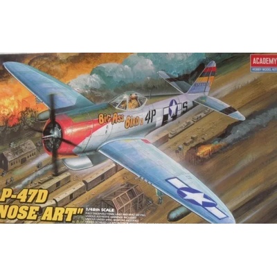 Academy Изтребител P-47D Nose Art (2211)