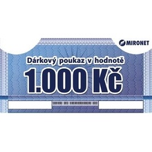 Dárkový poukaz v hodnotě 1000 Kč