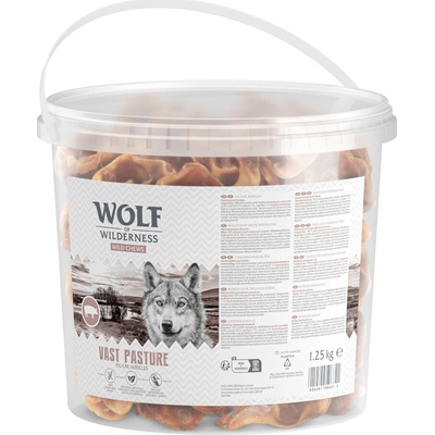 Wolf of Wilderness vepřové uši "Vast Pasture" 1,25 kg úložný box