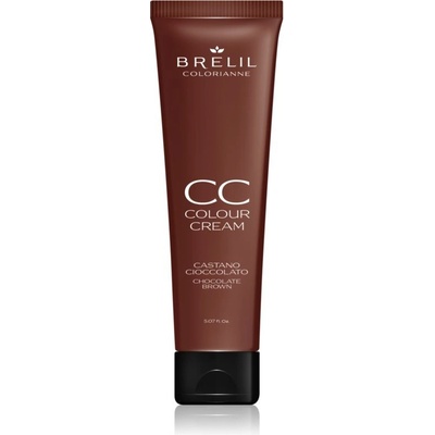 Brelil Professional CC Colour Cream farbiaci krém pre všetky typy vlasov Chocolate Brown 150 ml