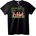 NOONEBRAND Тениска Приятели B-52s Коледна - 4XL, Black